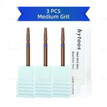 hytoos 2mm Copper Coated Russian Manicure Drill Bit, Conical Shape, Dead Skin Removal & Cleaning Professional Manicure Tool - Multicolor - View 11
