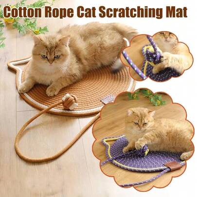 Scratch Pad For Cat Indoor Cat Scratching Pad Claw Scratching Sleeping Mat Kitten Cat Scratche