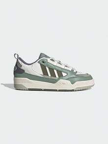 Adidas Unisex Classic Comfortable Sports Casual Skate Shoes JR8349 - Han Jade White / Rock Layer Olive Green / Silver Gray Green - View 1