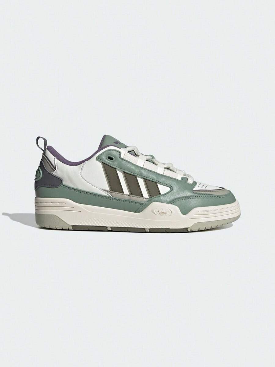 Adidas Unisex Classic Comfortable Sports Casual Skate Shoes JR8349 - Han Jade White / Rock Layer Olive Green / Silver Gray Green - View 1
