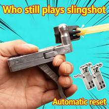 1pc Alloy Quick Release Clamp, Portable Two-Axis Linkage Trigger Accessory, Auto Reset Design, Outdoor Practice Auxiliary Tool, Durable Metal Hand Control Gear - Multicolor - View 5