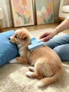 Bàn chải chải lông rụng cho mèo và chó, lược massage, dụng cụ loại bỏ bọ chét, dụng cụ chải chuốt tự làm sạch, ngăn ngừa lông rối, nhẹ nhàng cho da, đồ dùng chăm sóc thú cưng. - Nhiều màu - Xem 2