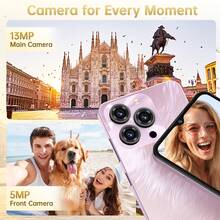 OUKITEL C3 Android 14 解鎖手機 2025-16GB+128GB，6.52 吋水滴螢幕，5000mAh 電池智慧型手機，13MP 相機，八核心，指紋辨識/3.5mm 耳機孔/GPS - 黑色 - 查看 5