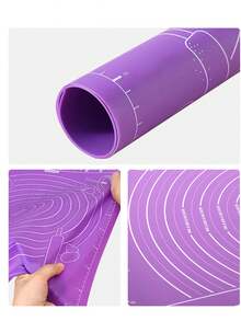 Silicone Kneading Mat With Measurement Scale, Suitable For Baking - Multicolor - View 3