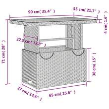 vidaXL Outdoor Table & Chair Sets - Black - View 10