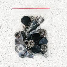 皮革按扣套装 – 15mm 金属纽扣按扣，适用于衣服、夹克、牛仔裤、包袋 - 15毫米 - 查看 12
