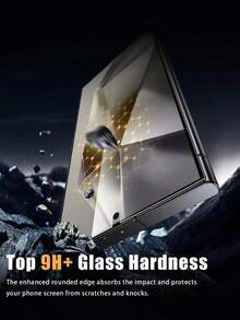 Android Phone Protector Tempered Glass 3pcs Tempered Glass Screen Protector, Compatible With S26 Ultra/S25 Ultra/S24, Easy Installation, Sensitive Touch, No Bubbles, Clearer After Installation, Shatter-Proof, Scratch-Resistant, Waterproof, Compatible With Galaxy, Mother's Day Gift - Clear - View 8