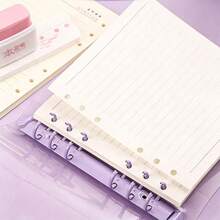 Adjustable 3-Hole Punch Suitable For A5/A6/A7 Size, 3-Sheet Capacity Loose Leaf Punch Applicable For Notebooks, Planners, DIY Crafts, Stationery, Home And Gifts - Multicolor - View 7