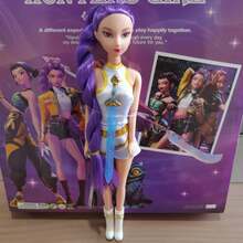 1pc Rumii Miraa And Zoey Korean Idol Figurine, Collectible K-POP Character Action Doll, Cute Doll, Fun Alternative For Fans, K-POP Merchandise Gift - Multicolor - View 9