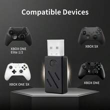 RALAN 无线蓝牙适配器，兼容 One/One X S/Series X S/精英手柄，兼容 Windows 10/11/8/8.1/7 - 查看 3