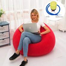 Comfortable Inflatable Leisure Chair - Multifunctional Inflatable Non-Bean Bag Sofa, Stool, Chair 3-In-1, Bean Bag Style Seat For Indoor And Outdoor Use - Suitable For Outdoor, Home, Garden, Gaming And Camping - Ideal For Spring, Mother's Day And Easter, Size: 107cm X 104cm X 69cm - Multicolor - View 16