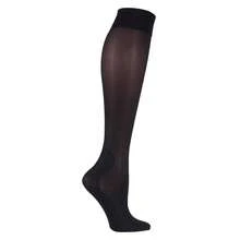IOMI - 4 Pair Multipack Graduated Compression Socks 40 Denier Energising Knee High Flight Socks - Black - View 2