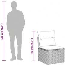 vidaXL Outdoor Table & Chair Sets - Black - View 11