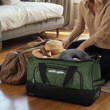 Pacific Gear Ruedas de lona rodantes equipaje de 30 pulgadas bolsa de hockey resistente - Verde - Ver 6