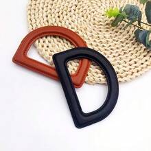 2 pièces Sangles en PU - Poignées élégantes en D-Ring, crème, marron et marine, pour la fabrication de sacs et de portefeuilles DIY, poignées en PU artisanales , Sangles en D-Ring , Sangles en PU durables, sangle de bandoulière, fournitures pour la fabrication de portefeuilles DIY - Nouveau modèle - Voir 8