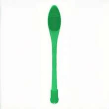 1支双头硅胶宠物牙刷，二合一软毛犬猫牙齿清洁刷，适用于小型/中型/大型宠物，牙齿牙龈护理口腔卫生工具 - 查看 9