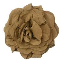 16cm Handmade Pleated Large Flower Brooch, Versatile Fashion Accessory Suitable For Women, Weddings And Parties - 16cm/6.3inch - View 6