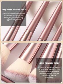 45件套化妆工具套装，包括：20支化妆刷套装+1个发圈+6个三角粉扑+2个手碗带+3个洁面海绵+3个迷你化妆海绵+3个迷你气垫粉扑+6个化妆海绵+1个化妆刷清洁工具，一应俱全，新手友好 | 方便旅行携带，送礼佳品 | 新手/女性的完美之选 - 彩色 - 查看 2