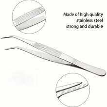 5pcs/3pcs/1pc 304 Stainless Steel Kitchen Tongs Set, Precision Serrated Tip Food Tongs, Multi-Size Cooking Tongs Suitable For Plating, Grilling, Seafood, Desserts And Chef Cooking - Multicolor - View 11