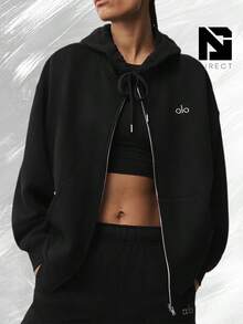 Accolade Full Zip Hoodie - màu đen - Xem 1