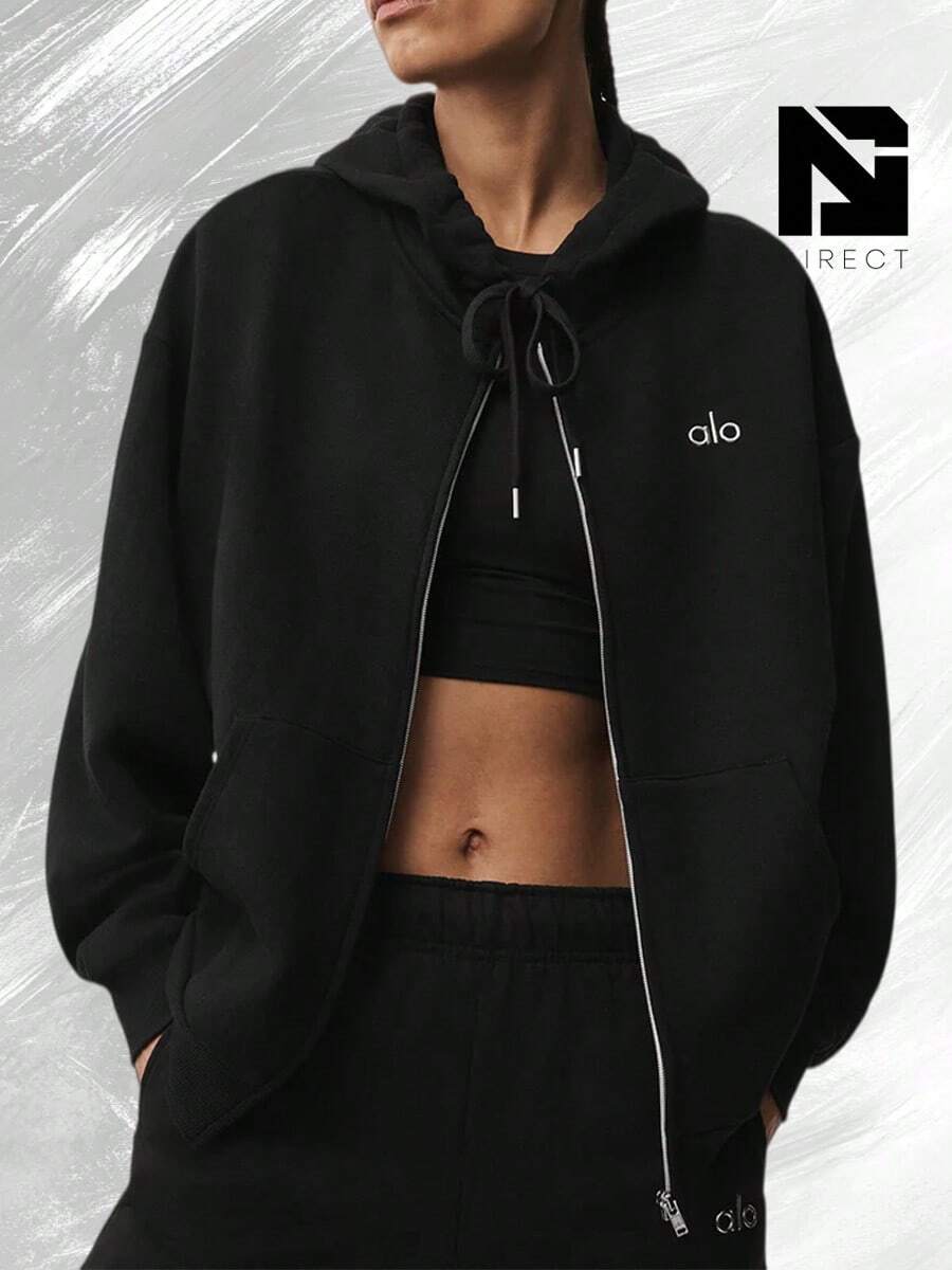 Accolade Full Zip Hoodie - màu đen - Xem 1