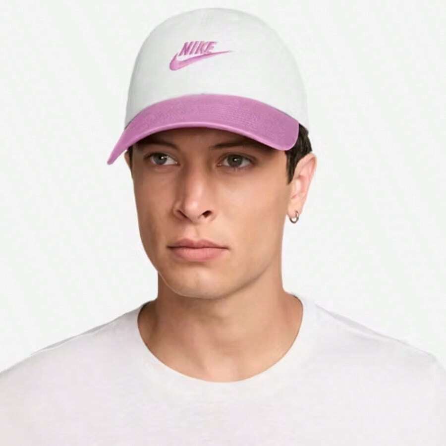 Nike Club H86 Adjustable Cap White/Pink FB5368-103 - 白粉 - 查看 1