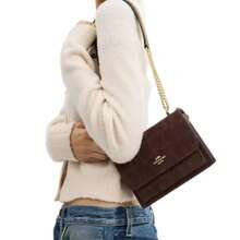 Coach Women's Mini Klare Chain Crossbody Bag - Chocolate Brown - View 2