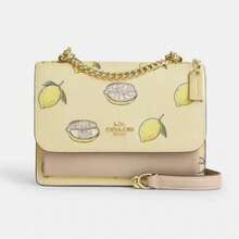 Coach Women's Mini Klare Chain Crossbody Bag - Butter Yellow - 查看 6