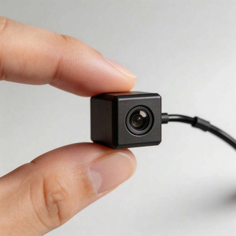 Cámara de Reversa Mini para Auto Visión Trasera HD Resistente Agua Accesorio Carro - A - Ver 1