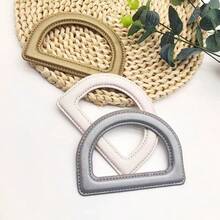 2 pièces Sangles en PU - Poignées élégantes en D-Ring, crème, marron et marine, pour la fabrication de sacs et de portefeuilles DIY, poignées en PU artisanales , Sangles en D-Ring , Sangles en PU durables, sangle de bandoulière, fournitures pour la fabrication de portefeuilles DIY - Nouveau modèle - Voir 11