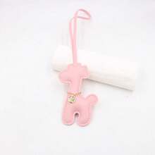 This Fashionable Faux Leather Accessory "Journey" Series Deer-Shaped Pendant, With A Heart-Shaped Keychain Design, Can Be Used As A Cute And Exquisite Bag Decoration, As Well As A Fashionable And Creative Keychain Decoration. It Perfectly Matches Women's Daily Outfits, And Is An Ideal Gift For Girlfriends, Family, And Friends. Bag Charm - Wallet Charm - Bag Pendant - Keychain Charm - Phone Charm - Multicolor - View 12