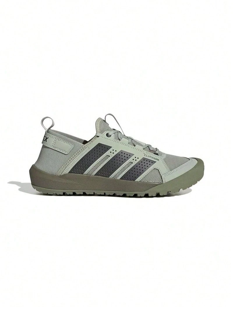 Adidas 男女新款DAROGA 25戶外健行鞋兩棲鞋戶外溯溪涉水鞋 - 綠色 - 查看 1