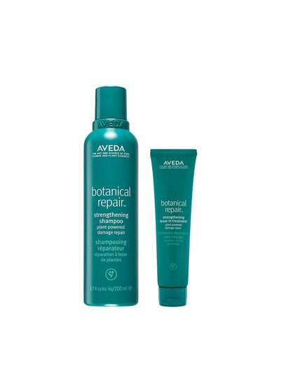  [Bundle] Botanical Repair Aveda BR Strength Shamp 200ml + Aveda Strengthening Leave In Treatment 100ml
