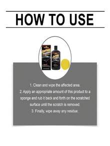 1pc/120g Car Paint Care Kit, Removes Fine Scratches, Swirl Marks, Oxidation, Quickly Dissolves Paint Imperfections, Hides Scratches, Restores Original Paint Texture, Eliminates Old Dullness, Brings Back New Car-Like Glossy Shine, For Original Paint, Scratch Repair, Polishing, Protection And Maintenance, 1pc/200g Car Interior Refurbishment Care Kit For Interior Components - Liquid - View 9