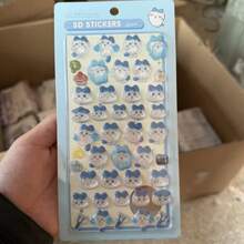 3D/DIY Sticker Rhinestone Sticker Diamond Phone Case Decor Sticker, Cute Cartoon Crystal Embossed Decorative Sticker, Holiday Gift Shiny Sticker, Computer Decor Sticker, Desktop Decor Sticker, Office Decor Sticker, Multi-Functional Cute Decorative Sticker Roll, Squeeze Sticker, Candy Squeeze Sticker, Press-On Sticker (Some Styles May Have Color Difference, Random Delivery) - Multicolor - View 10