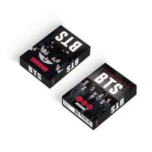55张BT-ARIRANG高清激光双面全息照片Lomo卡，ARMY粉丝必备限量版收藏品，RM/Jin/J-Hope/Jimin/V/K-Pop照片卡收藏，流行音乐周边，交易展示照片卡，精美礼盒套装 - 彩色 - 查看 4