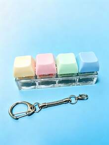 Đồ chơi bóp phím máy tính 4 nút, đồ chơi giảm căng thẳng sáng tạo, đồ chơi giảm stress cho người lớn, quà tặng mặt dây chuyền cho mẹ, bố, nhân dịp tốt nghiệp và giáo viên. - Nhiều màu - Xem 15