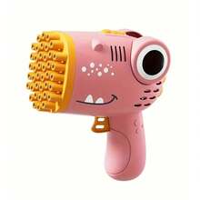 40-Hole Dinosaur Bubble Machine, Electric Bubble Gun, Outdoor Wedding Party Toy (Bubble Solution Not Included) - Multicolor - View 12