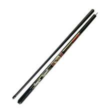 20 oz Baguette de billard avec manche en fibre de carbone Grip Dragon noir, joint rapide, pointe multicouche arc-en-ciel de 12,5 mm, manche en fibre de carbone résistant à la déformation, convient pour le snooker, le 9 ball, cadeau pour les passionnés de billard - Noir - Voir 1