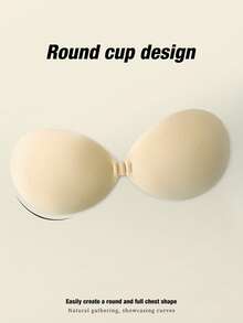 2 Pairs Reusable Adhesive Backless Strapless Front Closure Invisible Bra Pasties, Women's Lingerie & Intimate Accessories - Multicolor - View 3