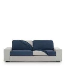 Kiva Universal And Versatile XL Sofa Seat Cover, Various Colors Available – Easy-To-Fit Protective Sofa Cover For Backrest, Seat And Arms - 藍色雷神 - 查看 3