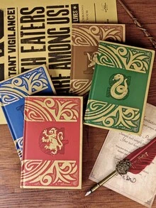 Harry Potter 镜框系列笔记本，斯内普·汤姆精美彩色内页笔记本，轻巧便携，方便学生、作家和粉丝随时随地记笔记。[官方授权] 为每一位有抱负的巫师打造的魔法日记本 - 彩色 - 查看 5