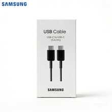 Samsung Dual USB-C Interface 5A Fast Charge Data Cable Global Version EP-DN975 Length Is 1M Up To 60W Power Support 60W/45W/25W Fast Charge Charger Suitable For Smart Phones, Tablets And Laptops - Multicolor - View 8