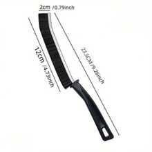 10支装多用途硬毛清洁刷，长窄型，适用于浴室、厨房瓷砖、窗户轨道和其他狭窄空间 - 縫隙刷 - 查看 4