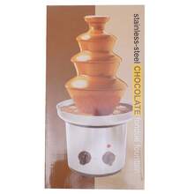 Sweetmile Chocolate Fountain Machine,4 Tier Stainless Luxury Cater Cheese Cascading Fondue - US A Type Plug(110-127V) - View 6