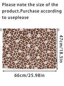 卡通汽车遮阳帘，布艺汽车遮阳板，隔热帘，汽车侧窗帘，豹纹图案夏季遮光帘 - A - 查看 12