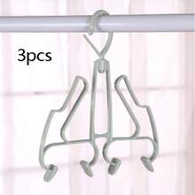 Pink Creative Shoe Drying Rack, Thickened Double Shoe Hook Balcony Shoe Rack, Hanging Shoe Hook Clothes Drying Rack - View 11