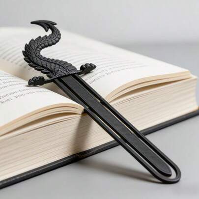 1 Stück Drachen Schwanz Lesezeichen, einzigartiges Fantasy-Stil Lesezeichen, entworfen für Leser, mythische Kreatur Form mit Schuppen Drachen Muster, künstlerisches Lese-Accessoire und Geschenk für Fantasy-Fans