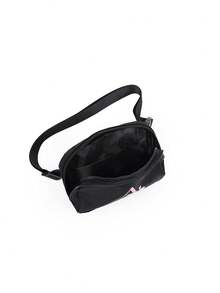 1pc Girls Waist Bag, Fashion Crossbody Waist Bag With Adjustable Strap, Suitable For Daily, Outdoor, Travel, Hiking, Running, Cycling, Portable And Ideal Gift - Black - View 10