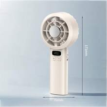 Hurricane Ice Sense Handheld Fan, Silent And Powerful Mini Fan Portable USB Small Fan - Other - View 2